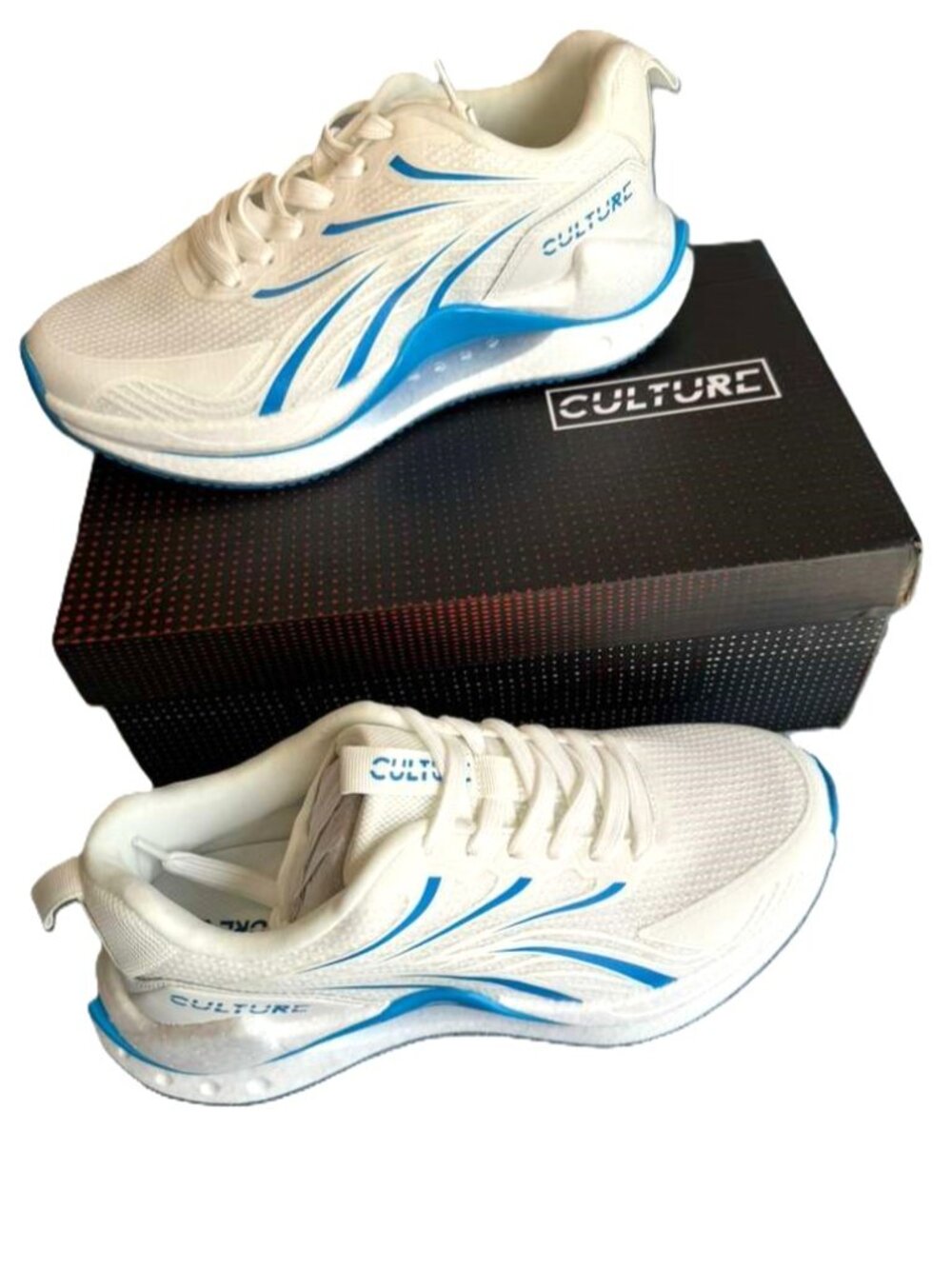 Culture Kicks Glider 1 V3 Glacier BLUE White Men Size 8.5 Women 10-10.5 Sneakers